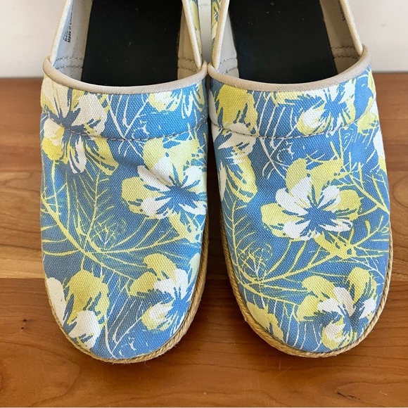 Dansko Victoria Tahiti Women’s Clogs Canvas Floral Casual Shoes Size 41 US 10 - Picture 4 of 8